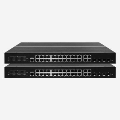 24GE And 4 Combo Gigabit Industrial Smart Switch With -40℃-75℃ Temperature Range And 12V-57V Input Voltage