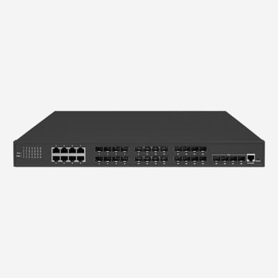 مروحان اثنان 10GB التبديل مع دعم VLAN ومصدر الطاقة التيار المتردد لأداء عال